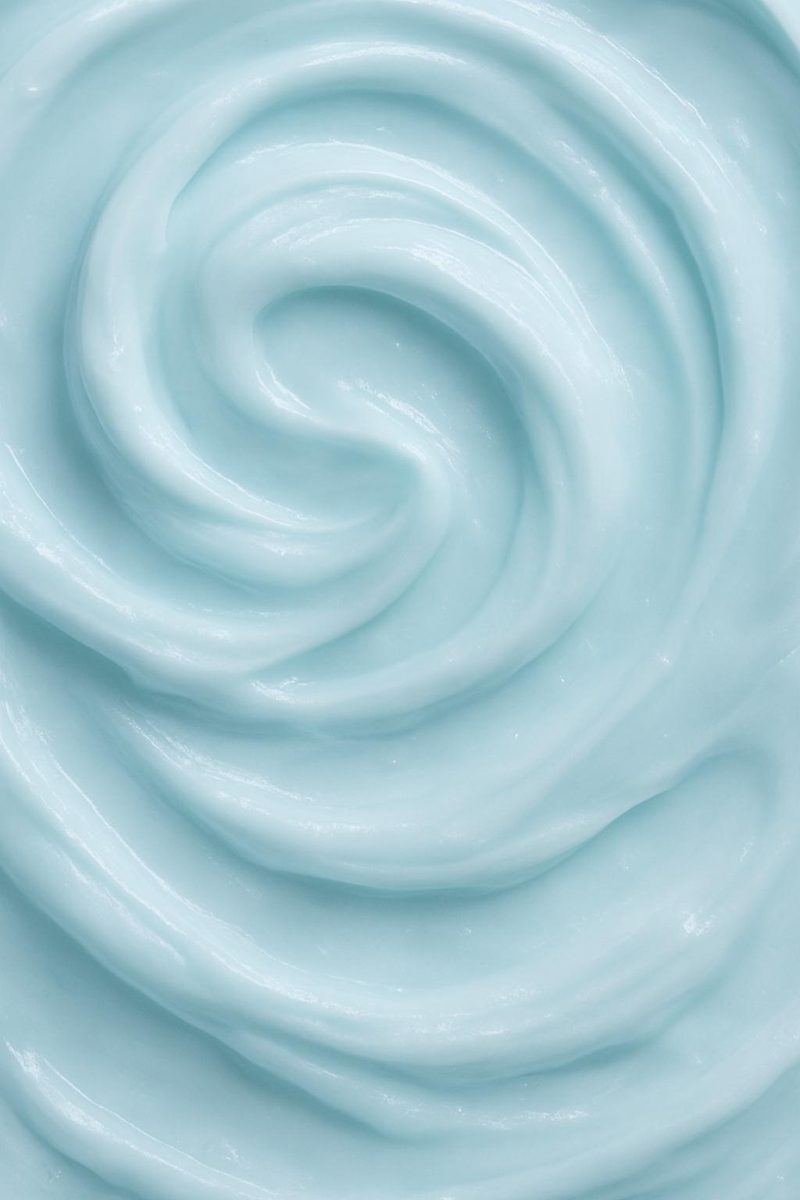 Cosmetic cream texture